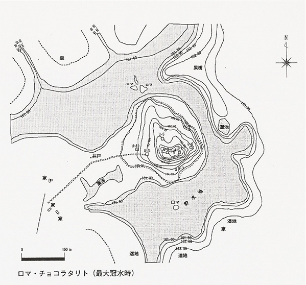 ロマ・チョコラタリト（最大冠水時）
