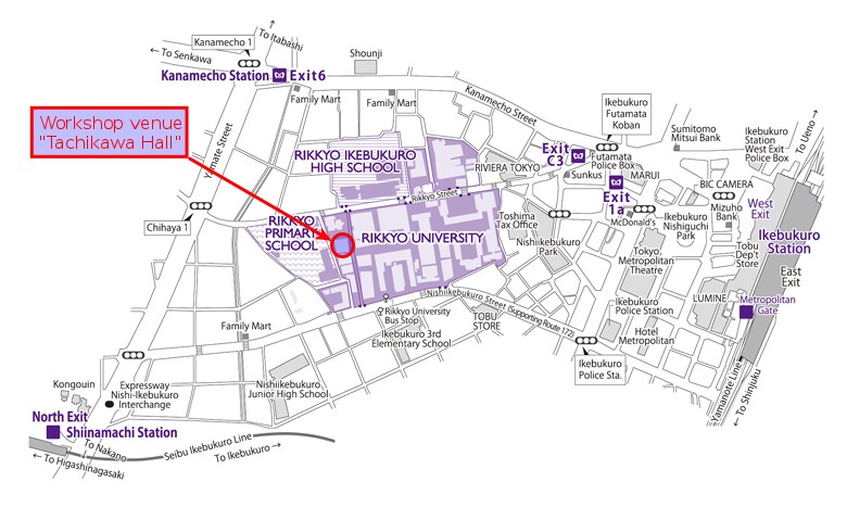 campus access map